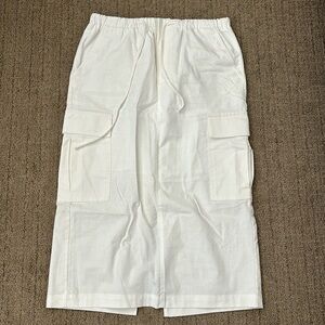 Little Puffy Josie linen skirt